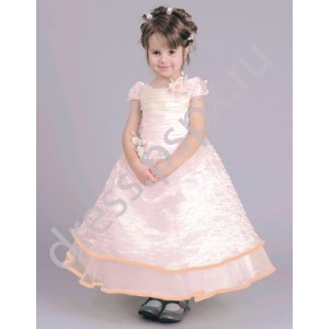 Платье для девочки Острица персиковый