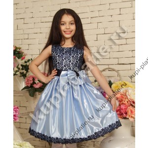 Платье для девочки Анабель-1 голуб