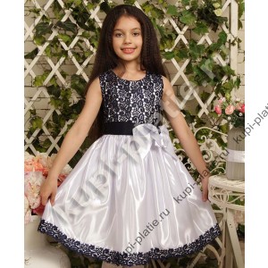 Платье для девочки Анабель-1 бел