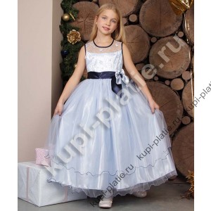 Платье для девочки Афродита голубое