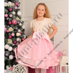 Платье для девочки Николетта розовое